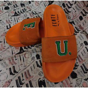 Puma Fenty Orange Slide Sandals